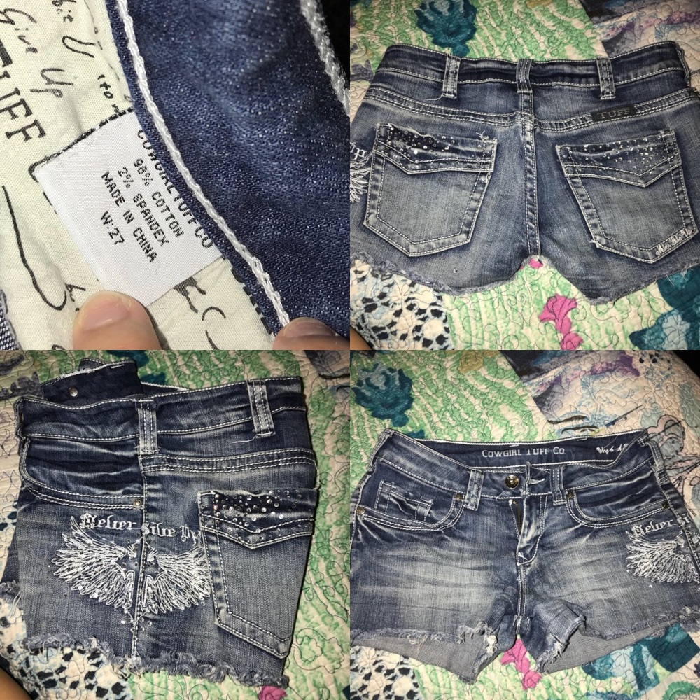 Cowgirl tuff shorts